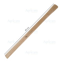 ART. 013 MANICO PER CARPENTIERE, FAGGIO 28 x 38 OVALE - 60 CM