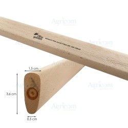 ART. 060 MANICO PER ACCETTINA CALABRO 250 GR, FAGGIO 19 x 39