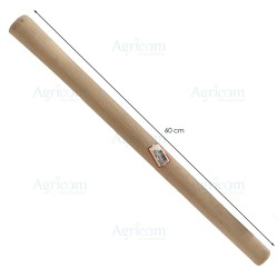 ART. 061 MANICO PER ACCETTINA CALABRO 500 GR, FAGGIO 23 x 42