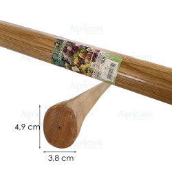 ART. 8225 MANICO OVALE IN LEGNO PER ZAPPE E PICCONI - 90 CM