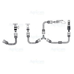 ART. 063 RACCORDO ACQUASTOP PER TUBO 3/4