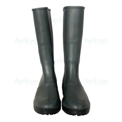 STIVALE PVC ALTO VERDE CON SUOLA NERA - MIS. 42